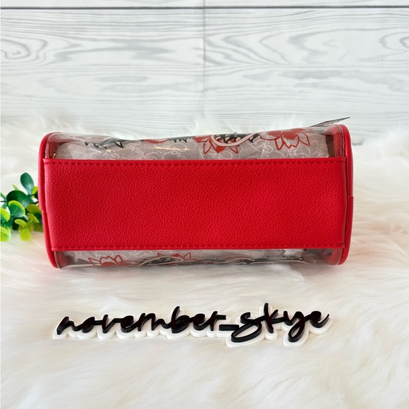 Ed Hardy Panther Red and Clear Mini Bag - Picture 7 of 10